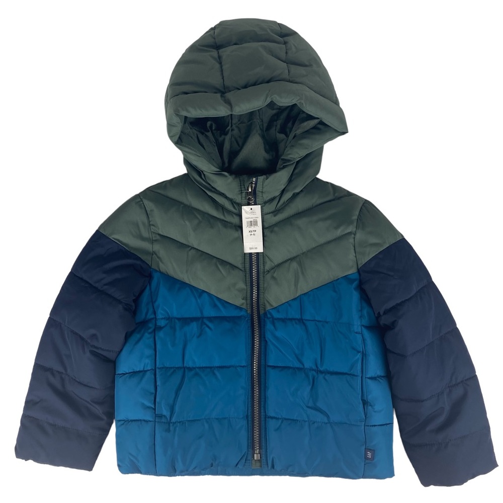 Gap Boys Cold Control Max Puffer Jacket - Size XS (4-5) NWT